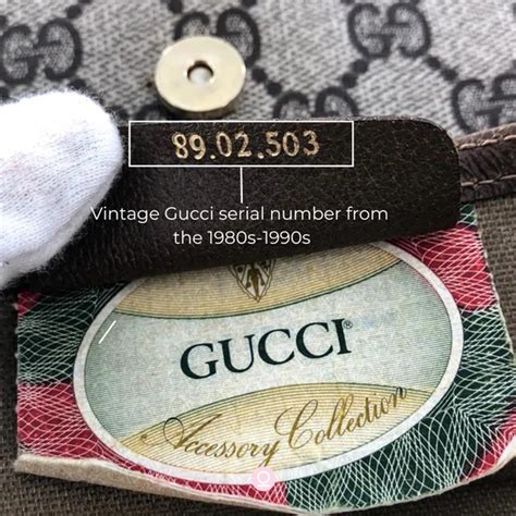 did gucci watches have serial numbers in the 80s|vintage gucci serial number lookup.